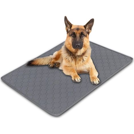 1 Pièce 70x100 cm Alese Chien Réutilisables pour Chiots, Alèse Chien pour Incontinence Lavables, Tapis Absorbant Chien, Absorption Rapide Paw Pad pour Chiens, Chats, Cobayes