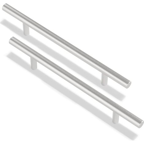 20 Pcs 128mm Kitchen Handles with Screws Stainless Steel T Bar Cabinet Cupboard Handle Pull Handle Door Handle Set for Kitchen Drawer Bedroom Furniture (1/5)