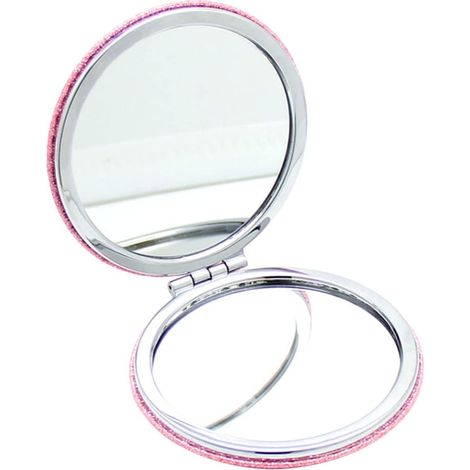 Miroir De Poche Portable Miroir Compact pour Maquillage Délicat Compact