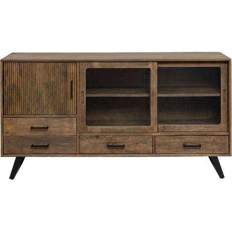 Buffet en bois de manguier Joy (1/5)