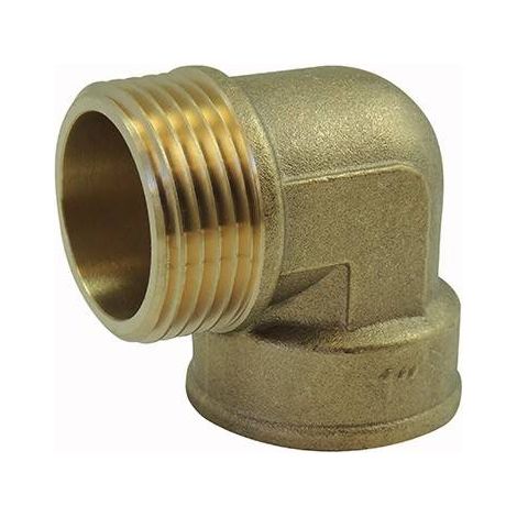 Coude Mâle/Femelle en laiton Ø 1 pouce 1/4 (1/2)