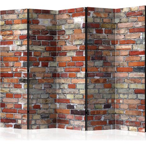 Paravent 5 Volets "Urban Brick" 172x225cm (1/2)