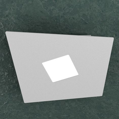 Plafoniera Moderna Note Metallo Grigio 1 Luce Gx53 24Cm (1/5)