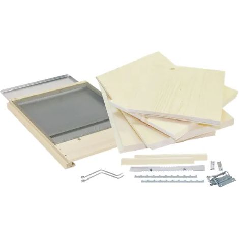 25F Arnia Dadant-Blatt 10 favi stanziale cubica kit fondo antivarroa
