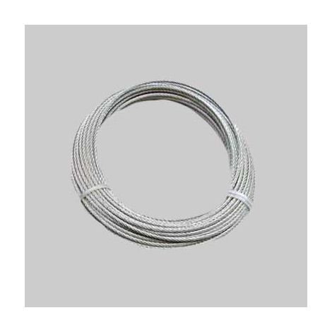 FUNE ZINCATA PER TAPPARELLE Ø 2,4 mm - rotolo 6 mt