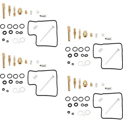 Kit de réparation de carburateur moto (4 pièces) compatible avec Honda V45 Magna/VF750/VF750S (1/5)