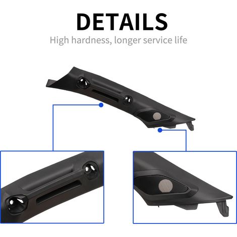 Driver-side A-pillar modification grab handle suitable for Toyota Tacoma 4th generation 2024-2026 (1/4)