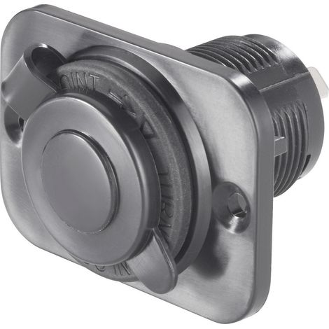 Zigarettenanzünderdose mit Schutzkappe Belastbarkeit Strom max.=20 A  Steckdose 12 - 24 V/DC