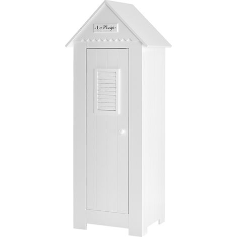Armadio 1 anta bianco 183cm