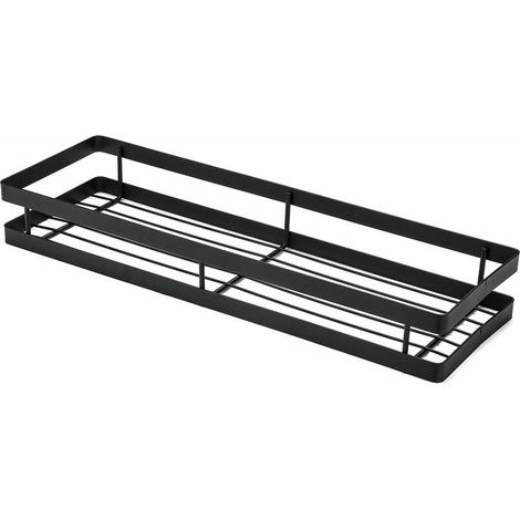 Wall Spice Shelf Stainless Steel Storage Without Perforating Kitchen Bathroom WASHED (1/5)