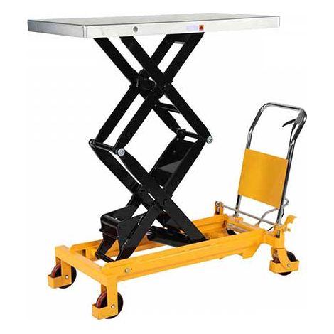 Tavola elevatrice idraulica a forbice - Sollevamento 1500 mm - Carico 800 kg - manutenzione efficiente - Tavola elevatrice per officina - 1860051070