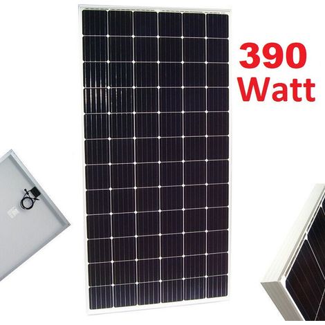 Solarpanel Solarmodul 390W Solarzelle 56422 Solar MONO kristallin (1/5)