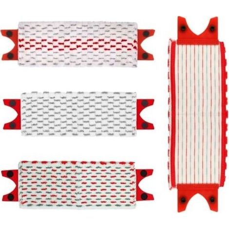 PA 3 Pcs für Vileda Ultramax Mop Refill Mop Tuch Mikrofaser Ersatz Abdeckung für Vileda O-Cedar, boden Mop Pad (1/4)