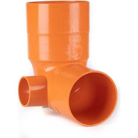 Curva wc - tipo alto in pvc : Modello - 1 attacco destro Ø40