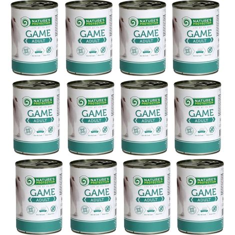 Nature's Protection Chien Adulte Sanglier 12x400g (1/2)