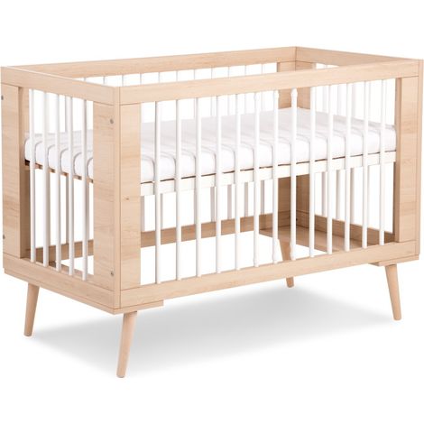 LIT SOFIE 120x60 HÊTRE BLANC