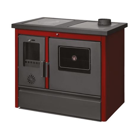 STUFA CUCINA A LEGNA 11,91 Kw PRESTIGE 97x63xH85 cm (1/6)