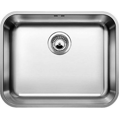 Blanco Supra 500 - Spüle, 53x43 cm, gebürsteter Edelstahl 518205 (1/3)