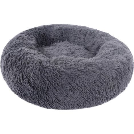 Panier pour chat et petit chien – Lit donut 40 cm – Tissu doux et antidérapant – Confort optimal pour animaux de compagnie (1/5)