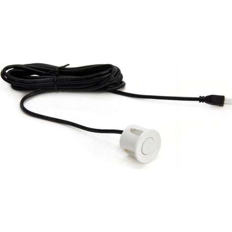 Rückfahr-Einparkhilfe, weiß, 22 mm, Sensor, Einheit