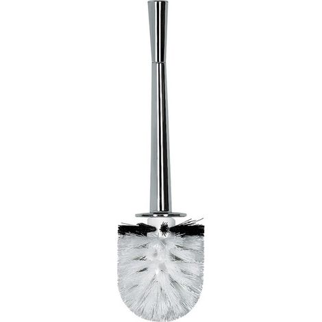 brosse wc de rechange chromé MAX LIGHT Blanc Spirella (1/2)
