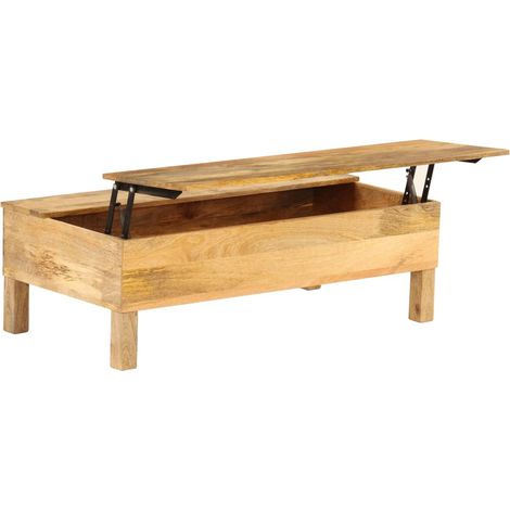 Couchtisch Massivholz Mango 110x55x35 cm