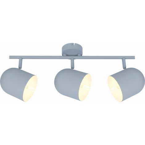 Plafonnier Candellux Azuro 93-63229 gris 3xE27 métal (1/2)