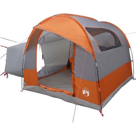 Tienda de cola con mosquitera a prueba de agua Gris y naranja
