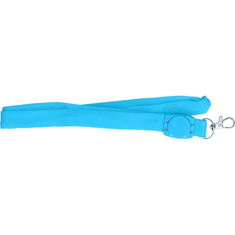 Collier LED réfléchissant anti-décoloration avec logo personnalisable, boîte carrée pour carte d'identification LED, cordon pour chien (bleu) (1/5)