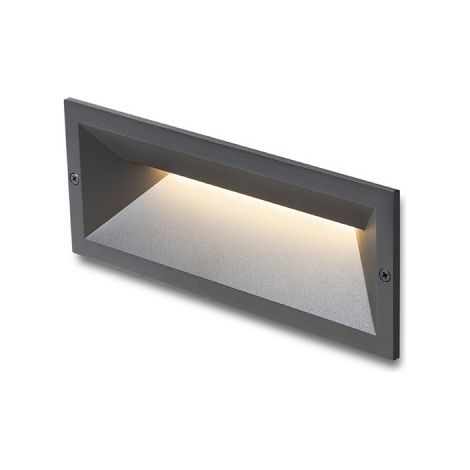 Einbau-Außenwandleuchte RAGG weiß 230V LED 12W IP65 3000K