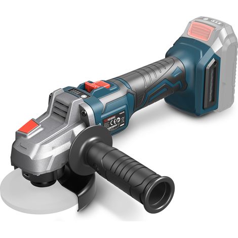 Meuleuse d'angle sans fil 20V - 125mm avec vitesse variable livrée sans batterie ni chargeur