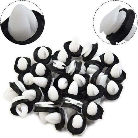 100 Pièces Agrafes de Fixation pour Panneaux et Joints de Porte – Compatible Fiat Ducato – Clips Universels pour Garniture Automobile (1/5)