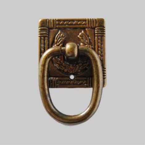 Maniglia per mobili '5038/a7' 34x54 mm - patinato antico GIUSTI (1/2)
