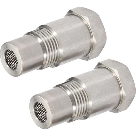 Capteur D'oxygène de Voiture 2 Pièces, M18 x 1,5 mm Détrompeur Sonde Lambda pour Système d'Échappement de Voiture (1/5)