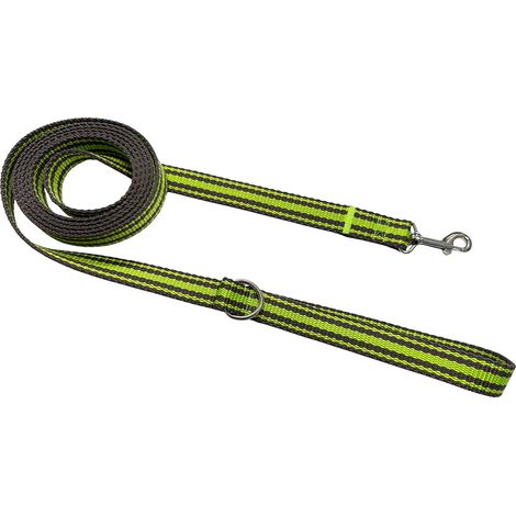 Correa clásica para pasear perros, resistente, cómoda, verde grafito. Correa clásica para pasear perros, resistente, cómoda, verde grafito. Talla M - 150 cm. (1/5)