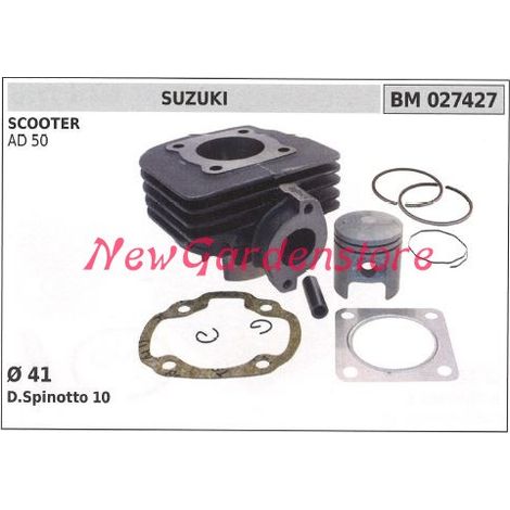 Cilindro pistone segmenti SUZUKI motore scooter AD 50 027427