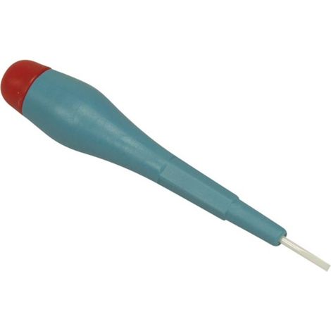 Velleman Keramik-Kalibrierschraubendreher "HF", flache Spitze 1,5 mm, mit antistatischem Griff und elektrischer Isolierung für Hochfrequenzanwendungen und Präzisionsarbeiten, keine elektromagnetische (1/4)