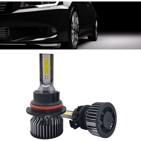 9V 48W 6000K 10000LM COB-LED-Autoscheinwerferlampe aus Luftfahrtaluminium für Fahrzeugreparaturen, Frontlicht 9005 (1/5)