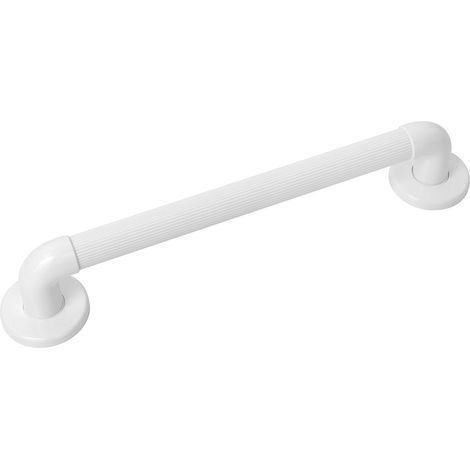 Maniglione per disabili 60 cm in PVC comfort Bianco
