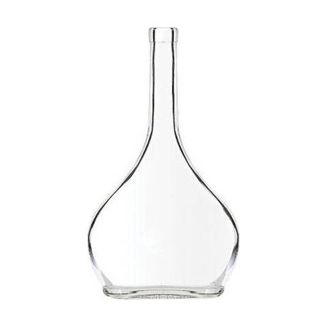 Bottiglia Distillati Eva Liscia Vetro Trasp Lt 0,50 - Conf. 30 Pz