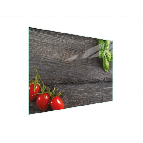 TABLA DE CORTAR DE VIDRIO 30x22 TOMATES (1/5)