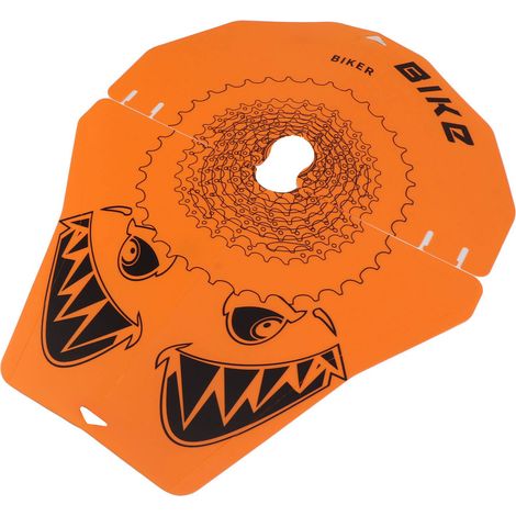 Lot de 2 housses de protection pour vélo en polypropylène (PP) contre les taches d'huile et l'usure, pour freins à disque de VTT (type requin). (1/5)