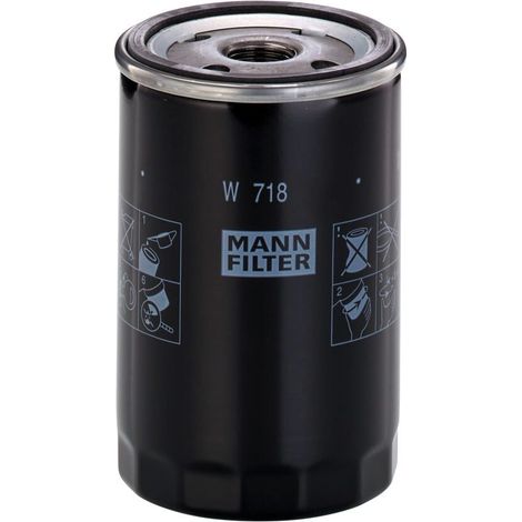 Filtre à huile type vissé Mann Filter W718