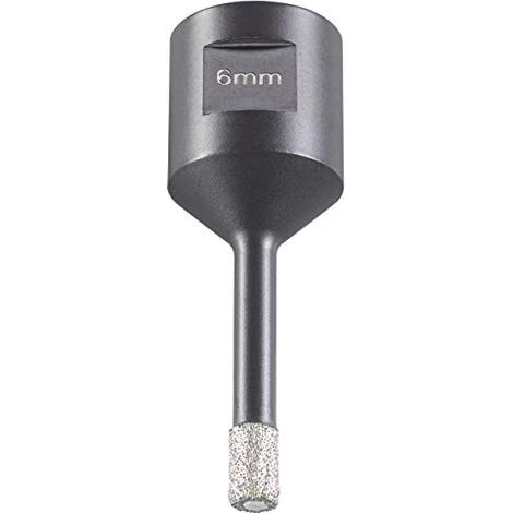 kwb 500206 Punta per piastrelle diamantata per smerigliatrice angolare, sega a tazza con attacco M14, punta diamantata diametro 6 mm (1/3)