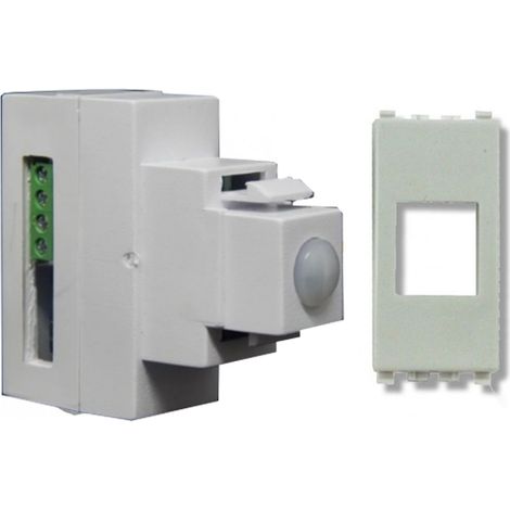 Sirsen a doppia tecnologia filare universale compatibile Vimar Eikon bianco - DT-KEY EIKON