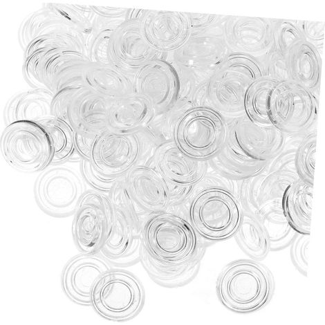 Lot de 200 protège-tables transparents, antidérapants (1/5)