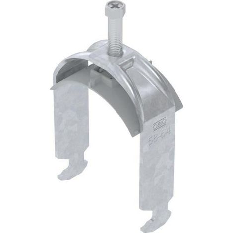 OBO Bettermann Abrazadera de estribo 2056 58-64mm Acero galvanizado en caliente, 1186262