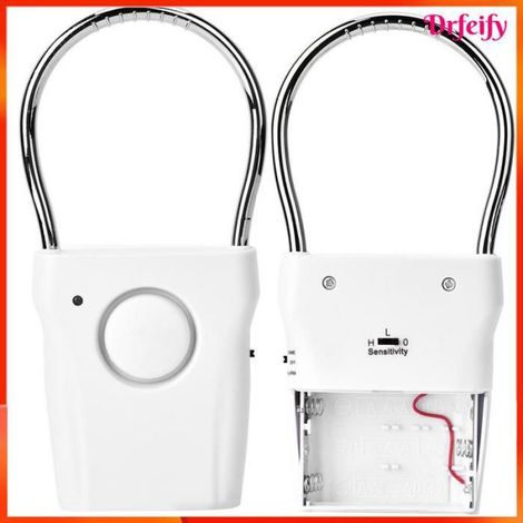 Einbruchsicherer Türgriffalarm – Standardmodell – 120 dB – Vibrationssensor – Tragbar, kabellos (1/4)