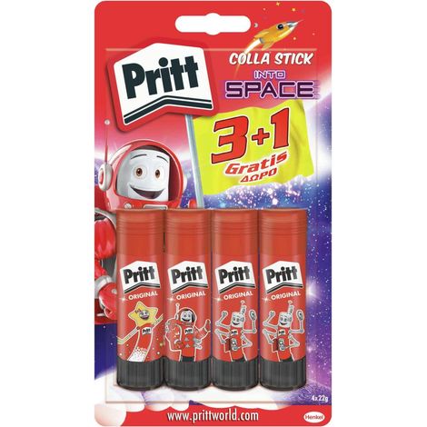 Pritt Colla Stick 22g - bl 3+1 Gratis (1/2)