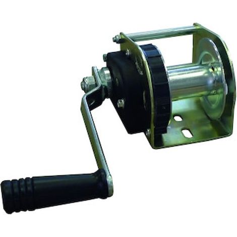 Treuil manuel sur console AFL - Charge maximale couche inférieure (câble déroulé) : 650 kg - Charge maximale couche supérieure (câble enroulé) : 270 kg - HUCHEZ TREUILS